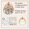 Capybara Bath House Landscape Sticker Scene, Isometric DIY Activity, Adorabilities